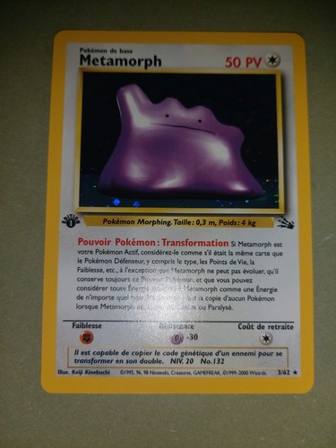 Carte pokémon metamorph n - -,