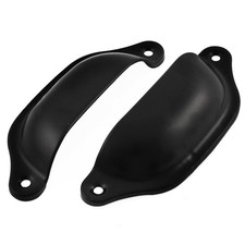 2pcs Poignée fer Porte Coquille Tiroir Meuble Placard Armoire