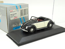 Minichamps 1/43 - VW Beetle Beetle Hebmüller Cabriolet Black 1949