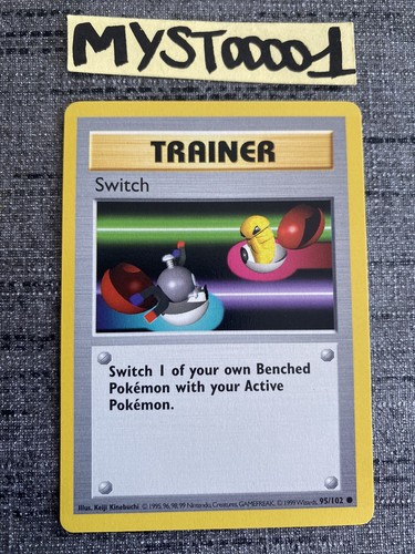 Carte pokemon trainer switch - trainer,