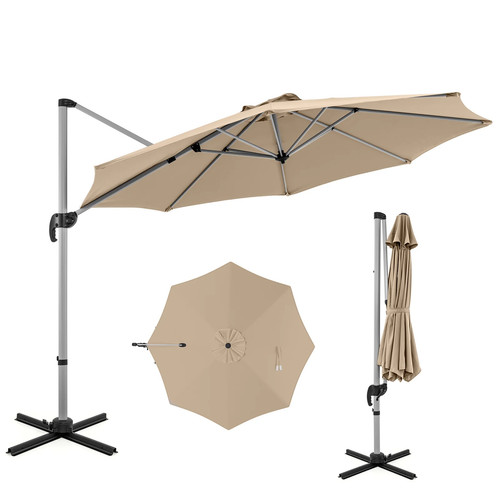 Parasol déporté 339 260 cm - x,