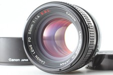 [Near MINT++ w/ Hood ] Canon FD 50mm f/1.4 S.S.C. SSC MF Standard Lens from JPN