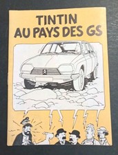 Tintin au pays des GS D'après Hergé Ed. Lombard EO 1979 TBE
