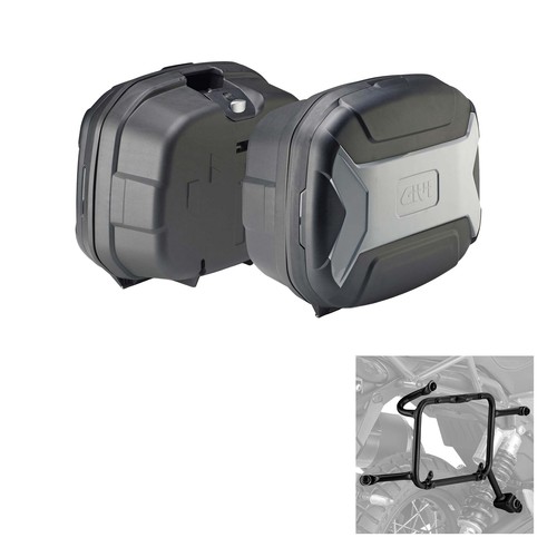 Kit valises givi trekker lite - valises,