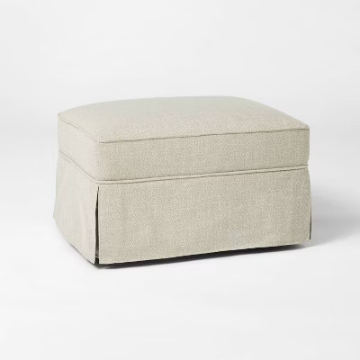 Vivian park ottoman - ottoman, green
