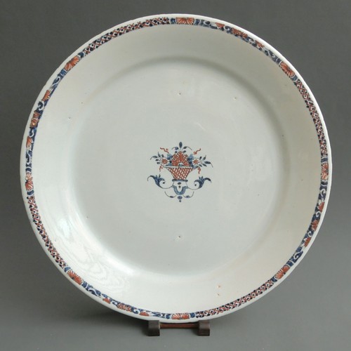 Assiette faïence rouen - de,