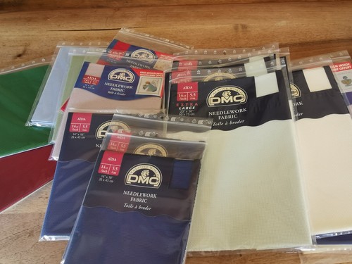 Toile broder dmc 7 - , pts/cm