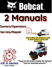 BOBCAT 543B SKID STEER LOADER OPERATORS SERVICE SHOP REPAIR MANUAL PDF USB
