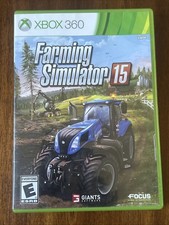 Farming Simulator 15 (Microsoft Xbox 360, 2015) Game and Case Tested