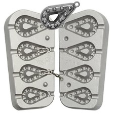 MOULE A PLOMBS MONTRE TROUEE