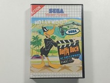 DAFFY DUCK IN HOLLYWOOD SEGA MASTER SYSTEM (MS) PAL-EURO (COMPLETE - BOX DAMAGE/