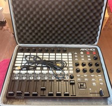 Akai Professional APC40 MKII 2 Ableton Resolume MIDI Controller and case. 