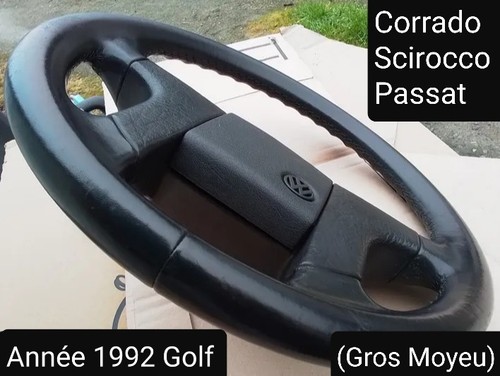 Steering wheel 1992 cuir - steering, vw
