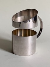 Lino Sabattini  silver plated bottle holder '70  ( Gio Ponti era)