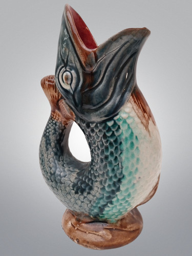 Pichet poisson barbotine - poisson,