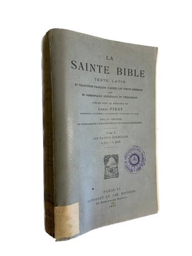 Sainte bible texte latin t - la,