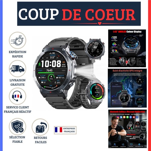Montre connectée GPS Jugeman