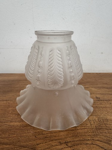 Tulipe ancienne verre - tulipe, en