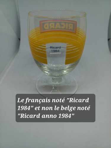 Rare verre ricard des - ###, 75