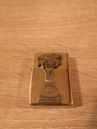 Briquet zippo laiton doré - briquet,