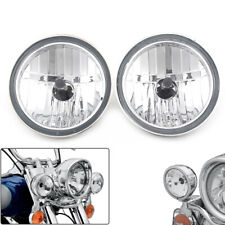 1/2" Diamond Cut Ice Auxiliary Fog Light Passing Driving Spot Lamp for Harley