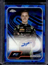 2024 Topps Chrome Sapphire F1 Joshua Durksen Auto #CAC-DUR