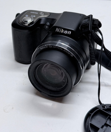 Nikon coolpix l100 black mp - nikon,