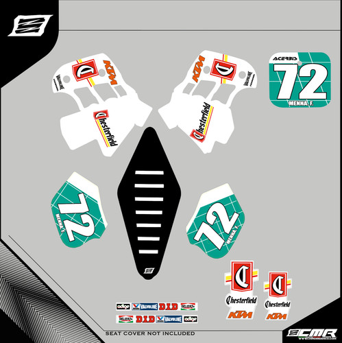 Ktm 1990 1992 - gs, adhesive