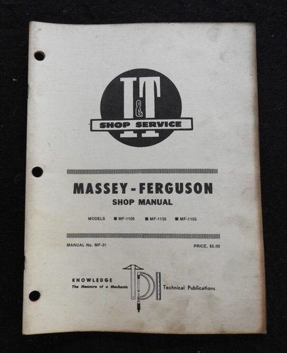 1982 massey ferguson mf1105 - massey,