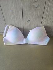 Victoria Secret Bra Size Pink Brand 32B New Light Rainbow Color