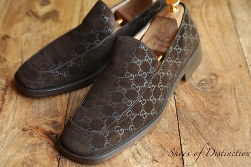 Mocassins gucci marron - marron, en