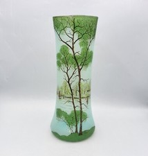 Grand vase en verre soufflé