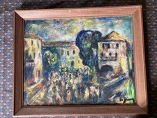 Artiste à identifier - Huile