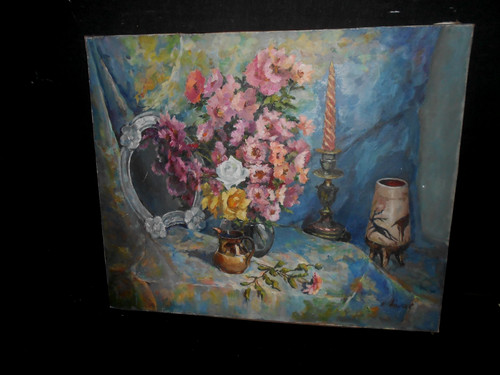 Grand tableau ancien - tableau,