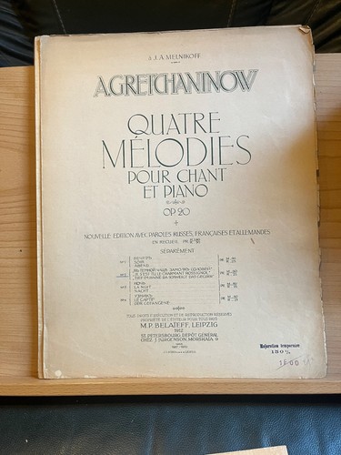 Gretchaninov est tu le - il,
