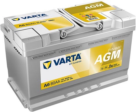 Batterie varta dynamic agm - batterie,