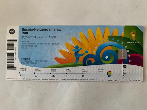 Ticket world cup - 2014,