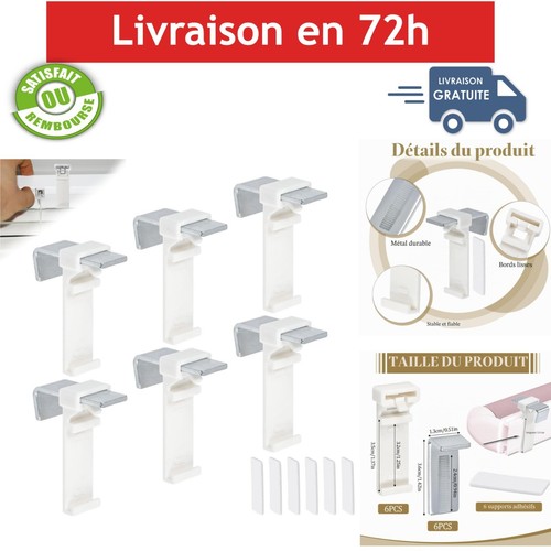 Supports serrage pour - pour, store