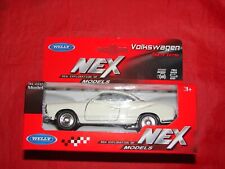 WELLY 1/43e VOLKSWAGEN KARMANN GHIA COUPE  NEUF BOITE 43634 BLANCHE