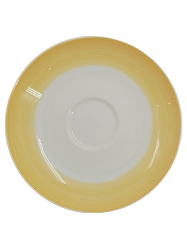Villeroy boch soucoupe jaune - villeroy, &