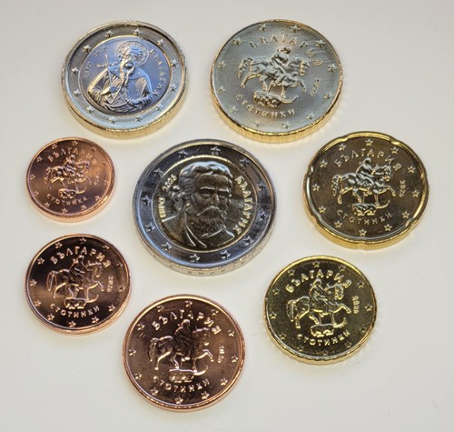 Bulgarie 2026 série euro - bulgarie,