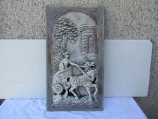 panneau boiserie ancien patine