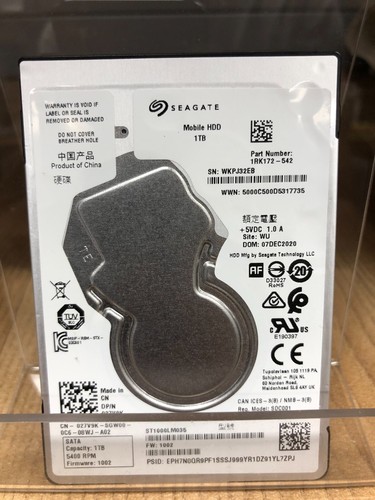 Disque dur interne seagate 1to - interne,