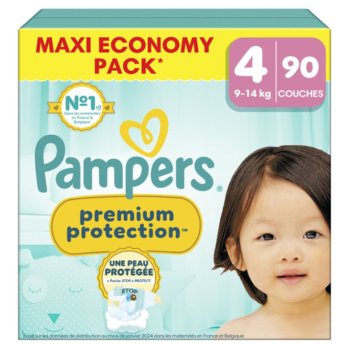 Couches pampers premium - couches,