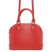 LOUIS VUITTON Alma Size BB Epi Leather Coquelicot M41160
