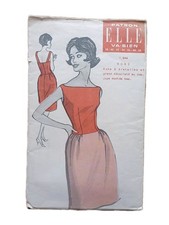 Patron Couture Vintage Elle