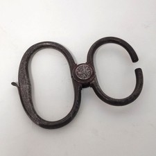 Antique English Snap Closure Handcuffs