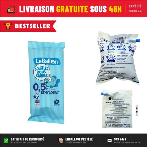 éthylotests jetables - Éthylotests,