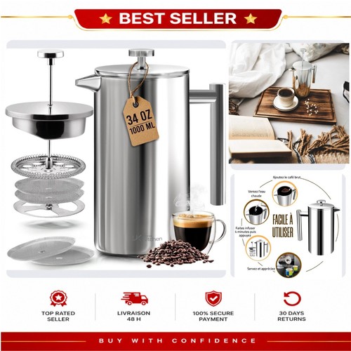 Kichly cafetière piston - kichly,