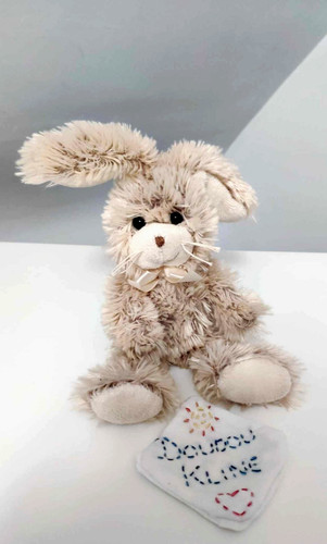 Peluche doudou lapin beige - peluche/doudou,